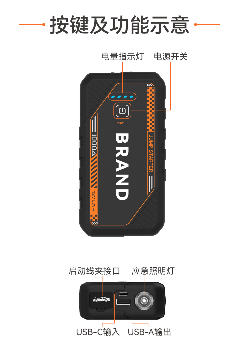 Boltpower電將軍K23多功能汽車啟動(dòng)電源03