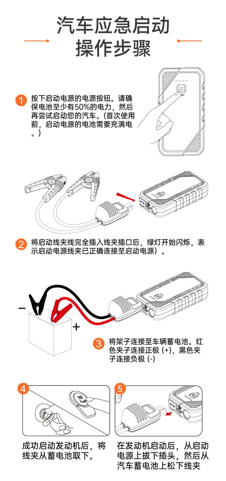 Boltpower電將軍K23多功能汽車啟動(dòng)電源10
